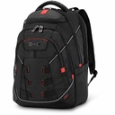 Samsonite Tectonic Nutech Carrying Case Rugged (Backpack) for 11" to 17" Notebook, Tablet, Water Bottle, Umbrella, Card, Accessories - Black