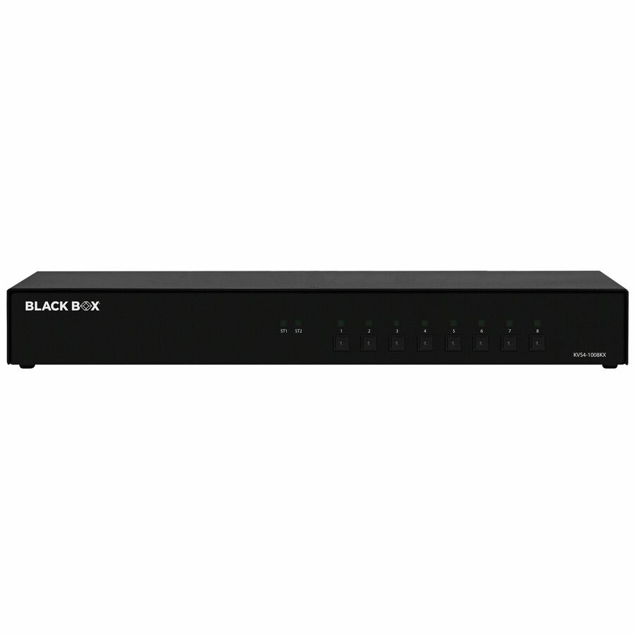 Black Box KM Switch, NIAP 4.0 Certified - 8-Port, CAC
