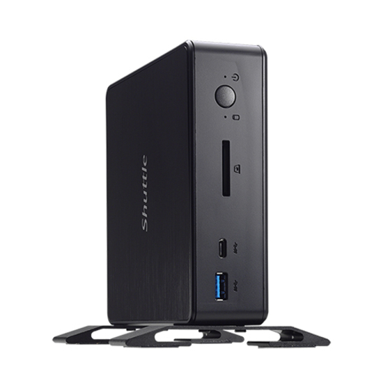 Shuttle XPC nano NC10U5 Barebone System - Mini PC - Core i5 8th Gen i5-8265U 1.60 GHz