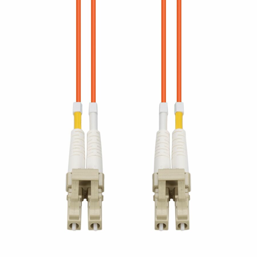 Proline 4m LC to LC Orange OM4 Duplex OFNP (Plenum-Rated) TAA Fiber Patch Cable