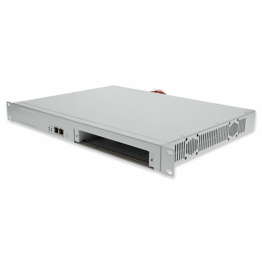 AddOn 100G OEO Chassis, 1U rack mount, 1 slot, Dual 48vDC PSU