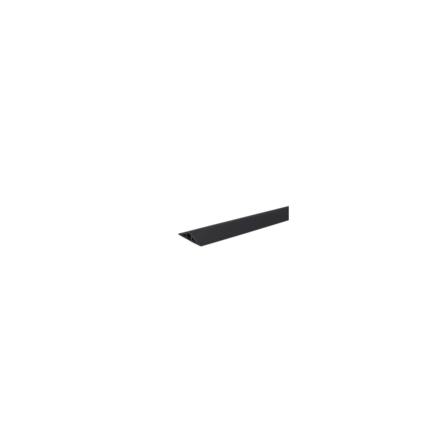 Wiremold 1200 Series Nonmetallic Pancake Overfloor Cable Raceway - 5ft Length Surface Raceway - Gray