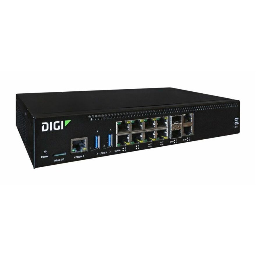 Digi Connect EZ 8 MEI - Serial Server, 8-port, RS-232/422/485, US Power Cord