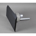 Wiremold OFR Series Overfloor Raceway 4 Inch Poke-Thru Transition
