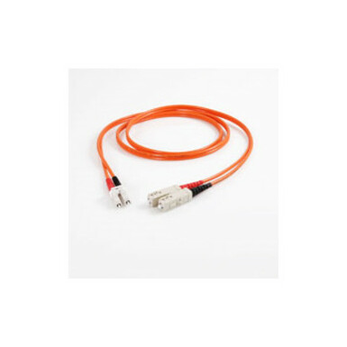 Quiktron Value Series 62.5/125 Multimode LC-SC Duplex Fiber Cable