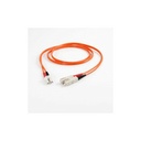 Quiktron Value Series 62.5/125 Multimode LC-SC Duplex Fiber Cable