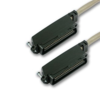 ENET Category 3 Telco 90 Degree Amphenol 50 Pin Male to Male 5FT Grey