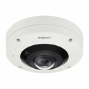 Wisenet XNF-9010RV 12 Megapixel Outdoor Network Camera - Color - Fisheye - White - TAA Compliant