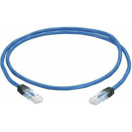 Panduit Zone Cord, Cat 6 UTP Solid Plenum Blue Cable, Plug to Plug, 30 Feet