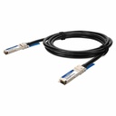 AddOn Cisco® Compatible TAA 40GBase-CU QSFP+ to QSFP+ Direct Attach Cable (Passive Twinax, 2m, Infiniband FDR10, 30AWG, LSZH)
