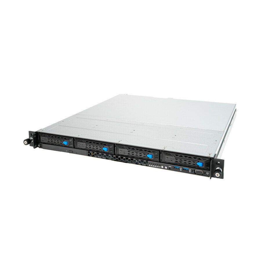 Asus Barebone System - 1U Rack-mountable - Socket LGA-1200 - 1 x Processor Support