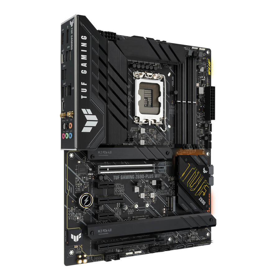 TUF GAMING Z690-PLUS WIFI Gaming Desktop Motherboard - Intel Z690 Chipset - Socket LGA-1700 - Intel Optane Memory Ready - ATX