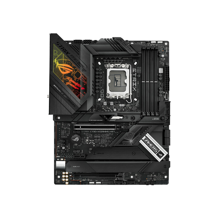 Asus ROG Strix Z790-H GAMING WIFI Gaming Desktop Motherboard - Intel Z790 Chipset - Socket LGA-1700 - ATX