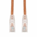 AddOn 10ft Orange CAT 6 PVC Ethernet Cable Snagless Easy Clear Boot TAA RJ-45 M/M