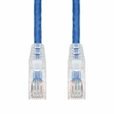 AddOn 30ft Blue CAT6A PVC Ethernet Cable Snagless Easy Clear Boot TAA RJ-45 M/M CAT 6A