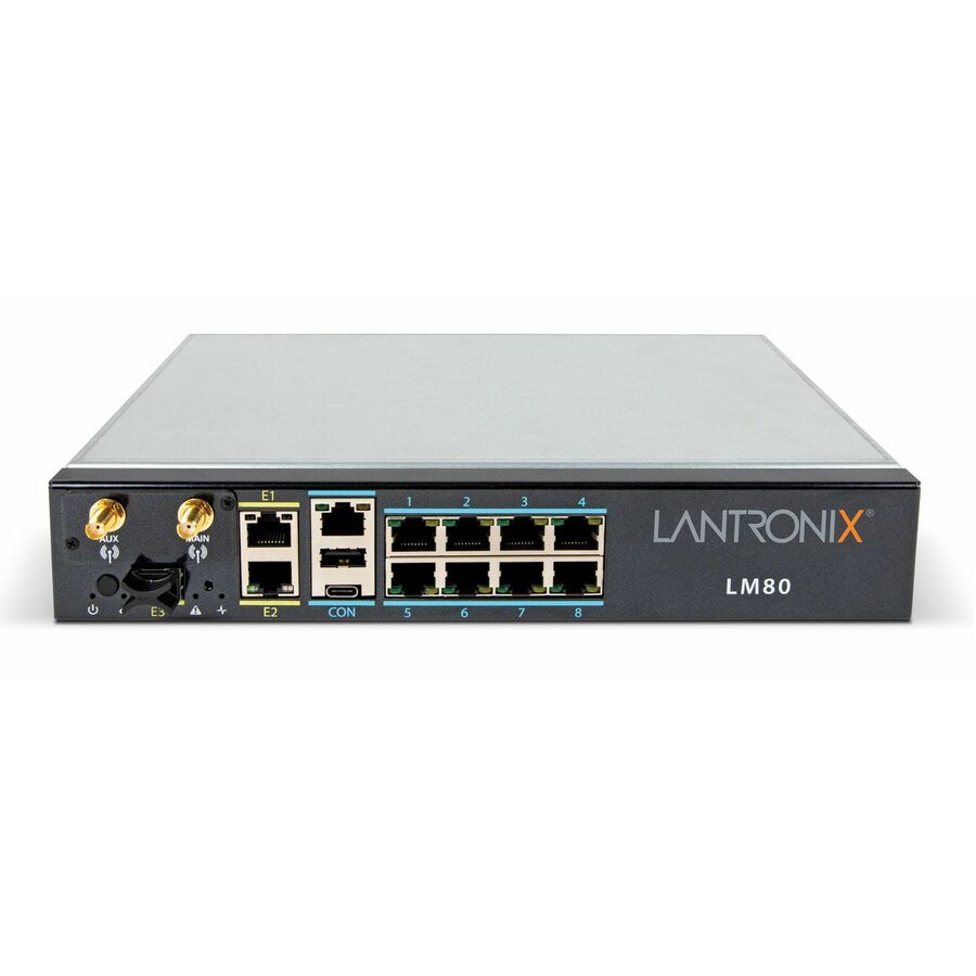 Lantronix LM-Series LM80 FIPS Certified 8-Port Console Server