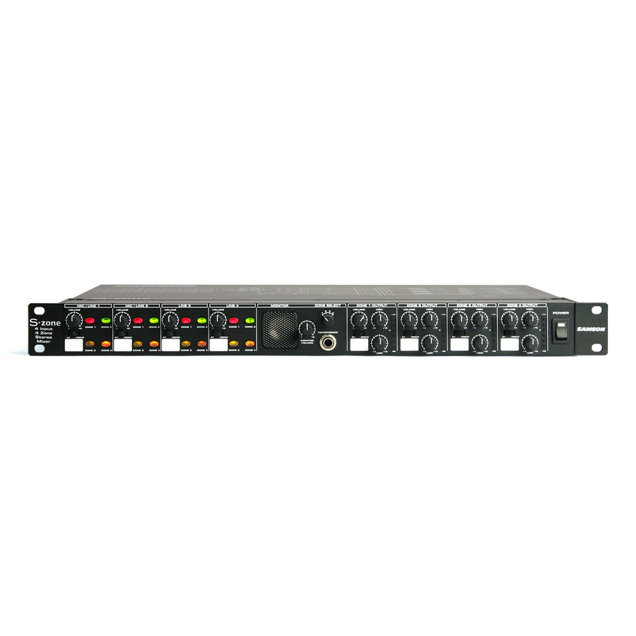 Samson S-zone - 4-Input/4-Zone Stereo Mixer