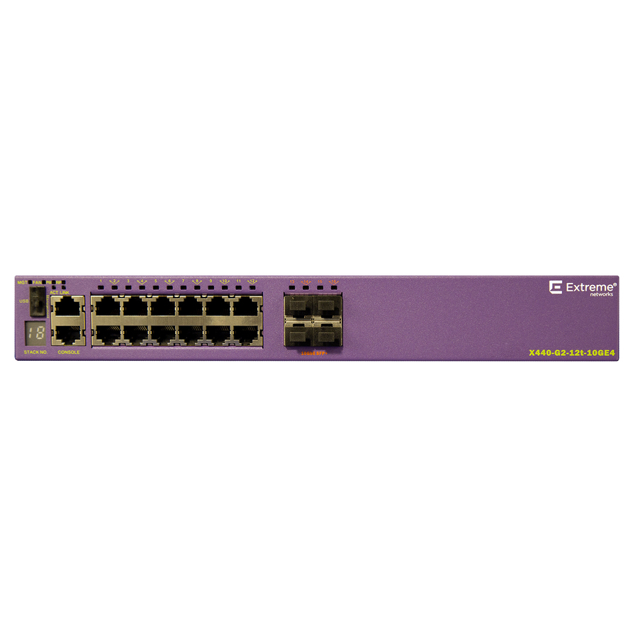 Extreme Networks X440-G2-12t-10GE4 Ethernet Switch