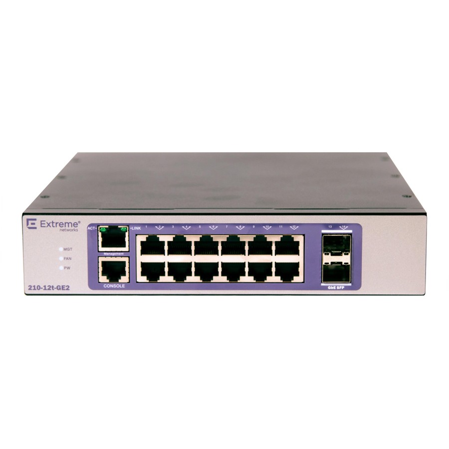 Extreme Networks 210-12t-GE2 Ethernet Switch