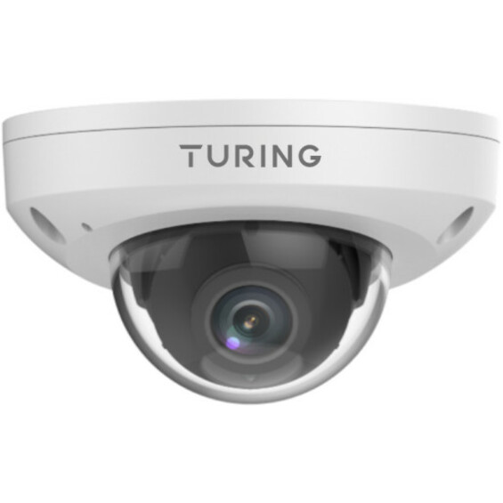 Turing Video Smart TP-MFM4M28 4 Megapixel Outdoor HD Network Camera - Color - Mini Dome