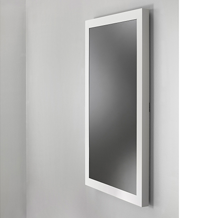 Chief Impact On-Wall Kiosk with Protective Glass - Portrait 43 Inch White