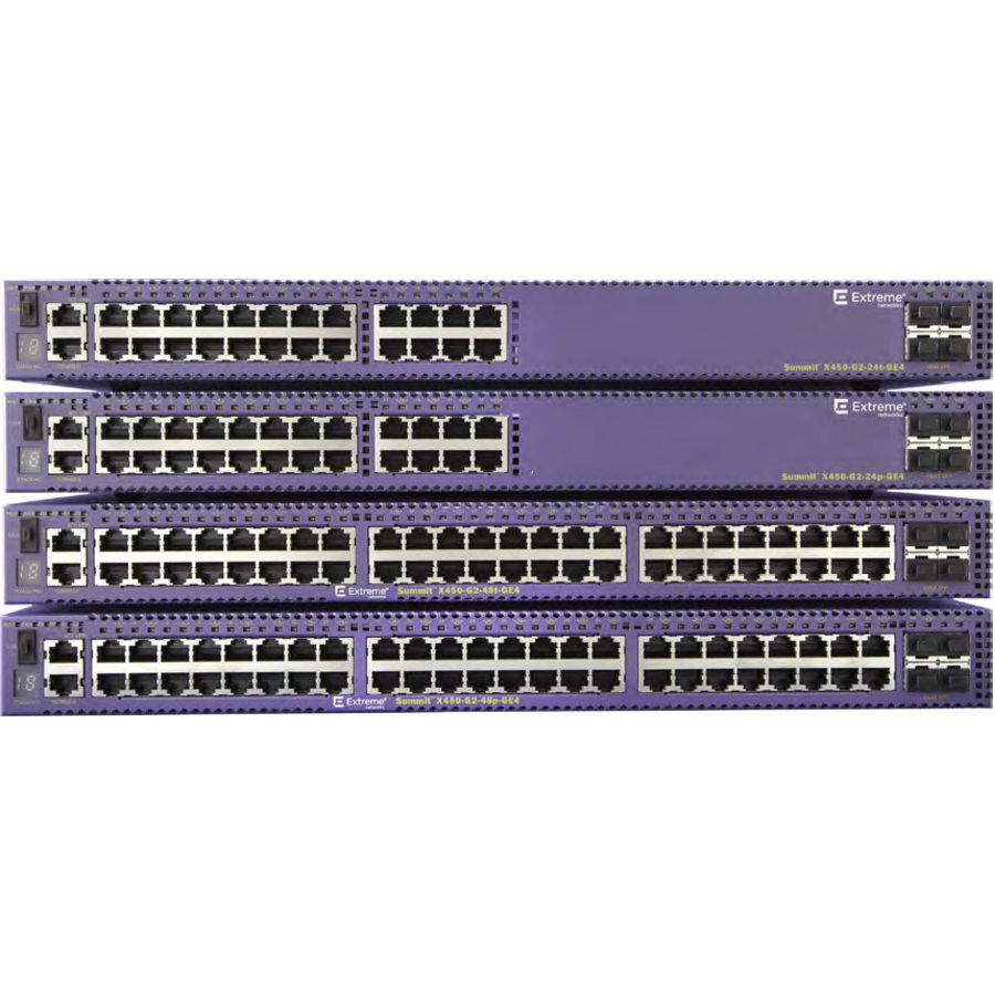 Extreme Networks Summit X450-G2-48p-10GE4 Ethernet Switch