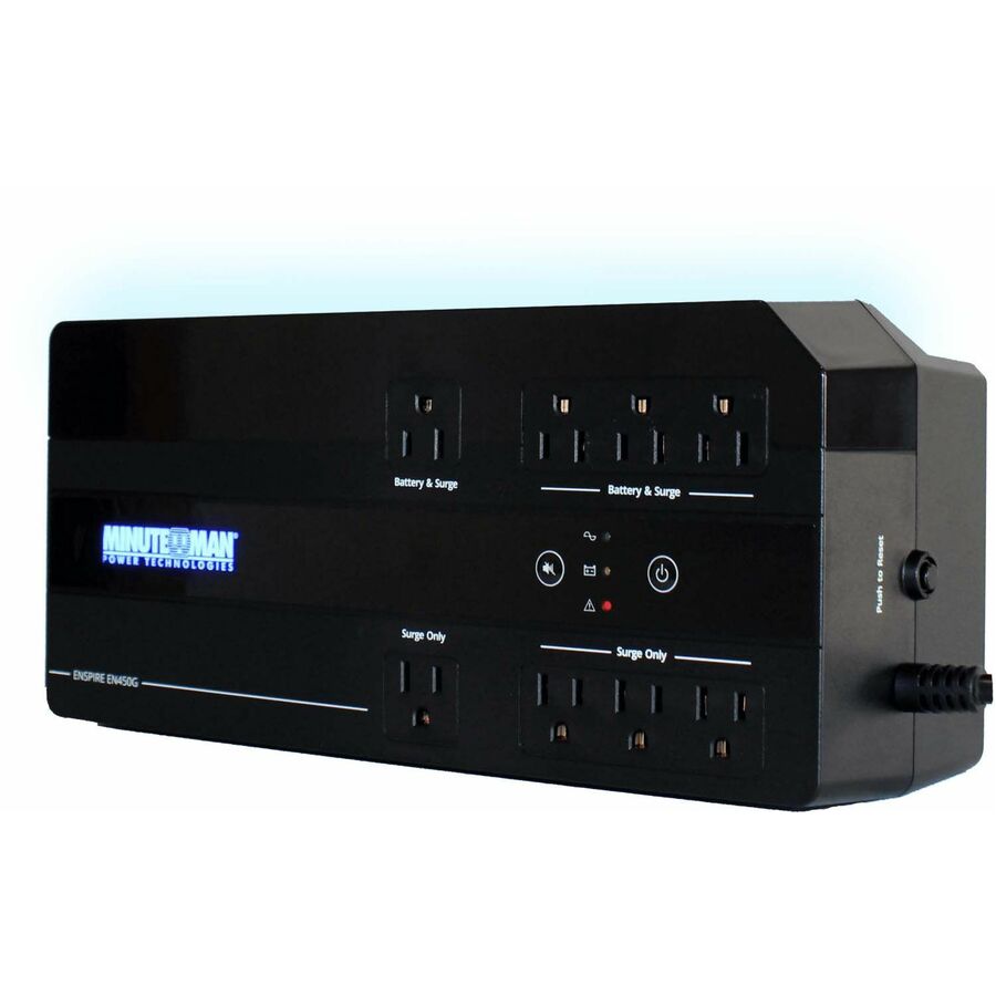 Minuteman Enspire-G EN450G 450VA Compact/Desktop/Floor/Wall Mountable UPS
