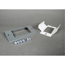 Wiremold RFB-GFI-SS Mounting Bracket for Audio/Video Device, Receptacle, Floor Box