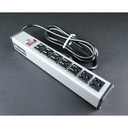 Wiremold Plug-In Outlet Center 7-Outlet Power Strip