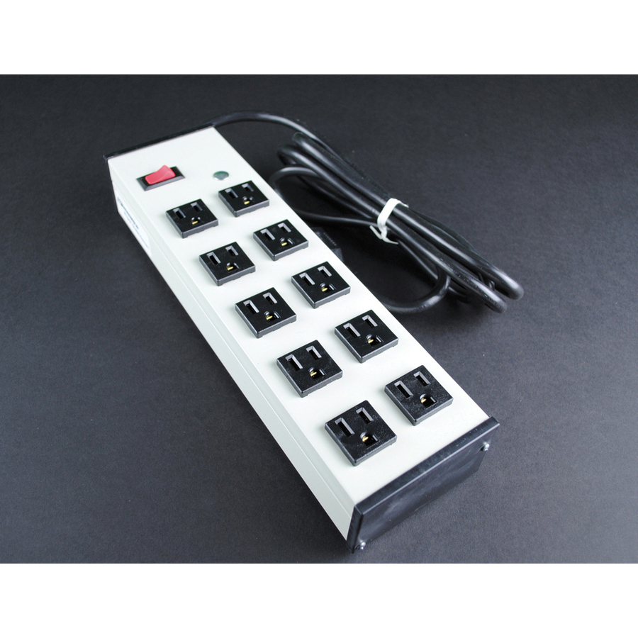 Wiremold Plug-In Outlet Center 10-Outlet Power Strip