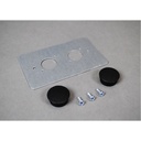 Wiremold RFB9 and RFB11 Series Microphone Device Plate