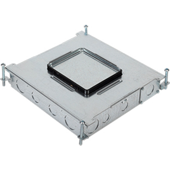 Wiremold Resource RFB Series Six Gang Floor Box