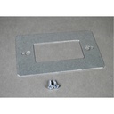 Wiremold RFB9 and RFB11 Series GFI Receptacle Device Plate