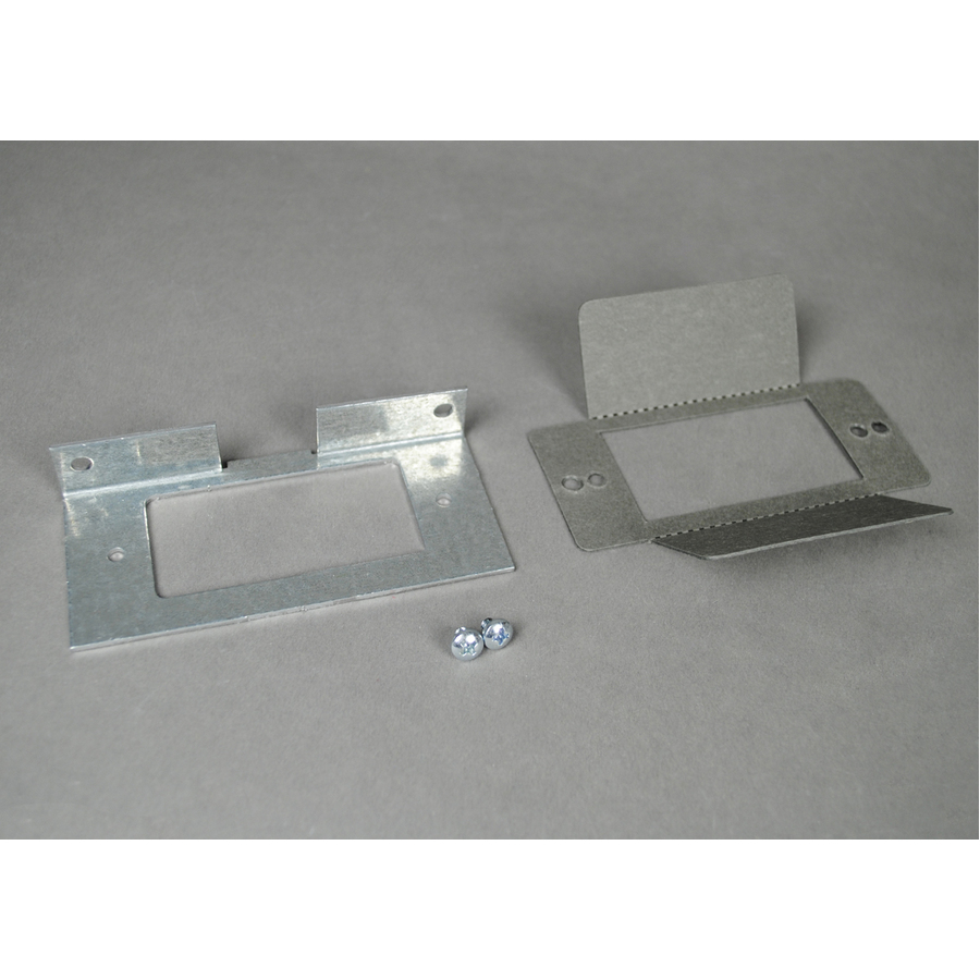 Wiremold RFB2GFI Mounting Plate for Receptacle, Audio/Video Device, Communication Module, Floor Box - Gray
