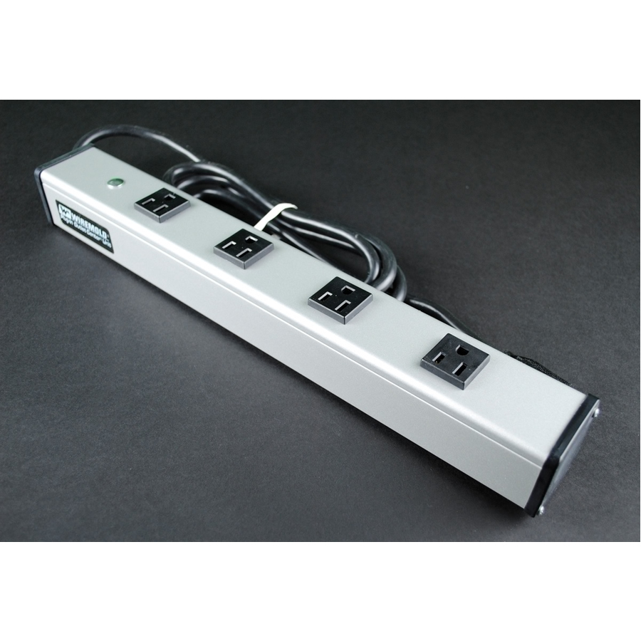 Wiremold Plug-In Outlet Center Unit / 120V/15A/4 O/L /6' Cord