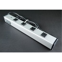 Wiremold Plug-In Outlet Center Unit / 120V/15A/4 O/L /6' Cord