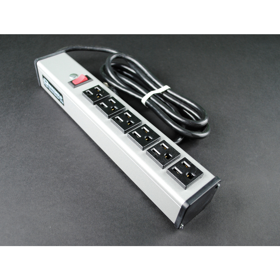 Wiremold Plug-In Outlet Center 6-Outlet Power Strip