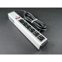 Wiremold Plug-In Outlet Center 6-Outlet Power Strip