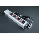 Wiremold Plug-In Outlet Center 4-Outlet Power Strip