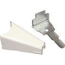 Wiremold V1517B Mounting Adapter for Cable Raceway - Ivory