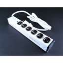 Wiremold Plug-In Outlet Center 6-Outlet Power Strip