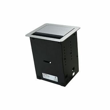 Wiremold InteGreat Series Field Wired AV Table Box with USB