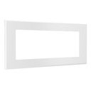 Wiremold Furniture Power Replacement Bezel for Basic Power Unit- White