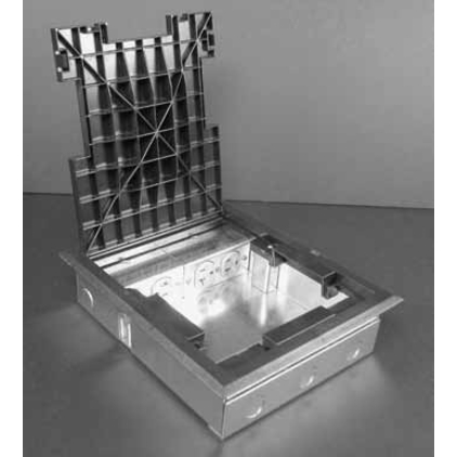 Wiremold SAF21/2-YC Mounting Box - Gray