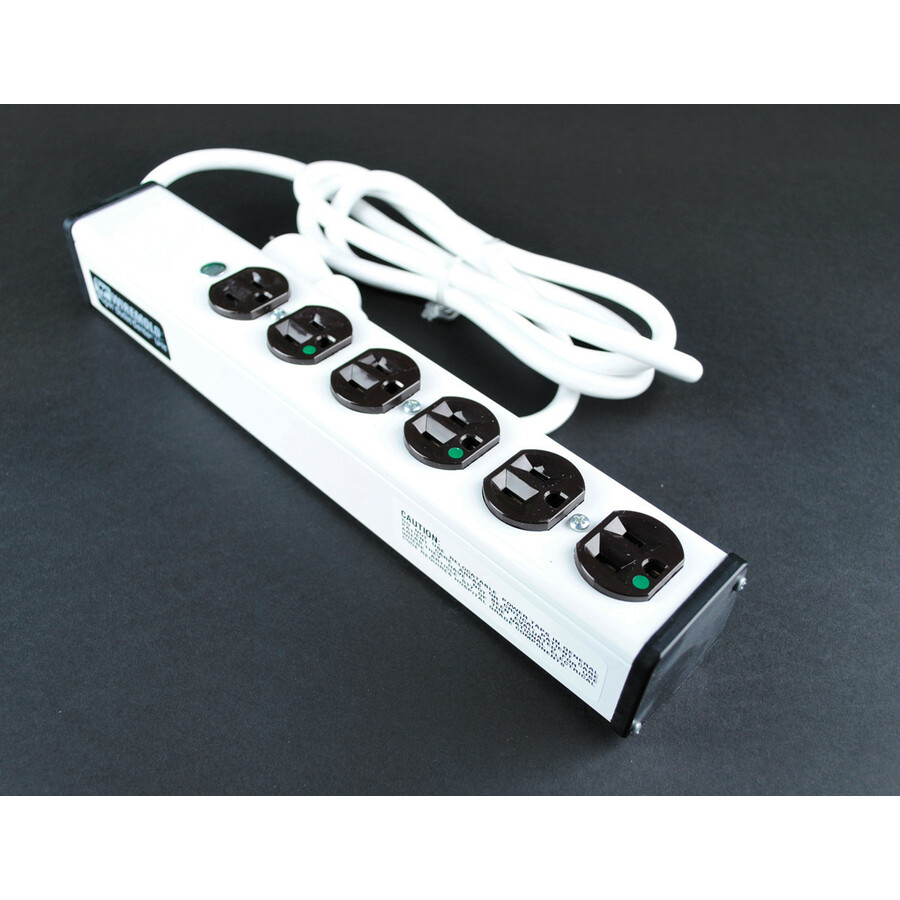 Wiremold Plug-In Outlet Center 6-Outlet Power Strip