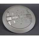Wiremold RC4 Multi-Service Poke-Thru Finish Flange and Slide Holder Assembly