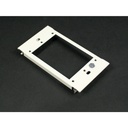 Wiremold 6000 Single-Gang Device Plate Fitting