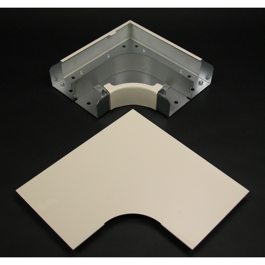 Wiremold 4000 Radiused Full Capacity Flat Elbow Fitting