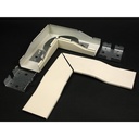 Wiremold 2400 Radiused Flat Elbow Fitting
