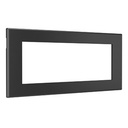 Wiremold Furniture Power Replacement Bezel for Basic Power Unit- Black